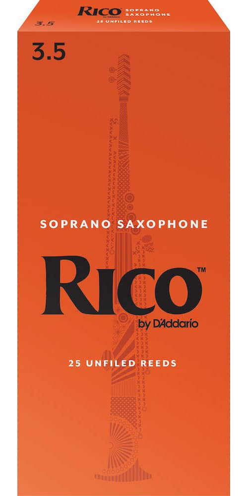 D'ADDARIO - RICO RIA2535 - ANCHES RICO SAXOPHONE SOPRANO FORCE 3.5 PACK DE 25