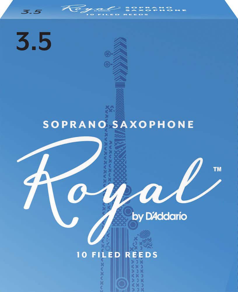 D'ADDARIO - RICO ROYAL 3.5 - SAXOPHONE SOPRANO