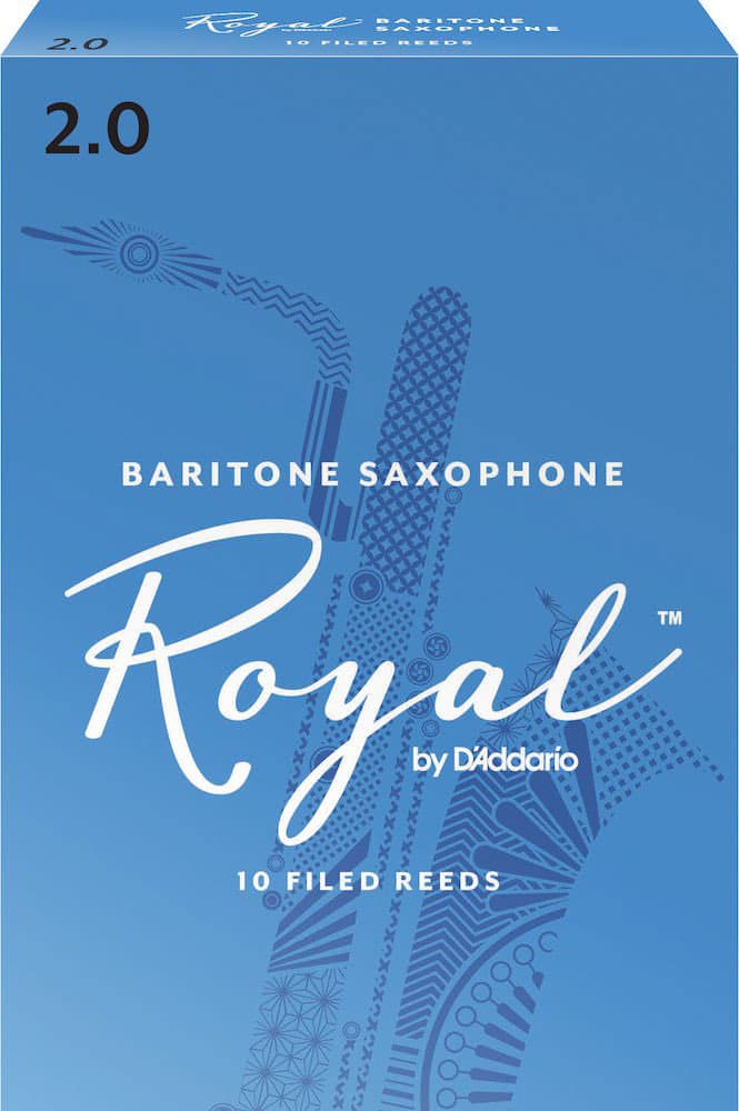 D'ADDARIO - RICO ROYAL 2 - SAXOPHONE BARYTON