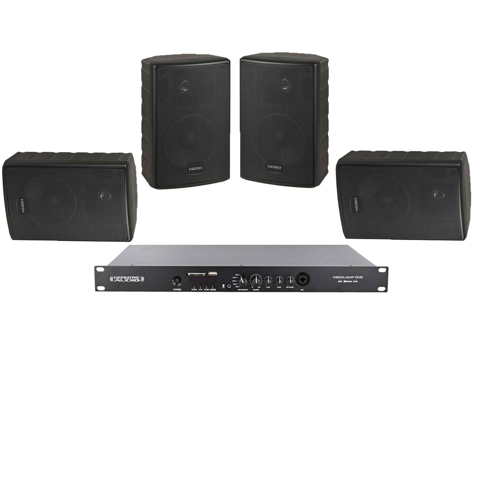 DEFINITIVE AUDIO INSTARESV2 BL - PACK INSTALLATION RESTO NOIR