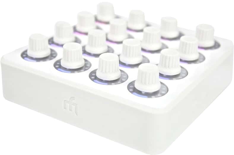 DJ TECHTOOLS MIDI FIGHTER TWISTER WHITE