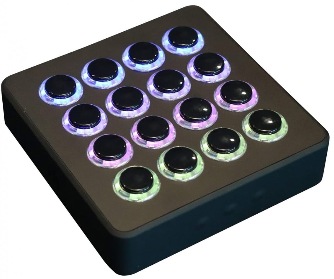 DJ TECHTOOLS MIDI FIGHTER SPECTRA BLACK