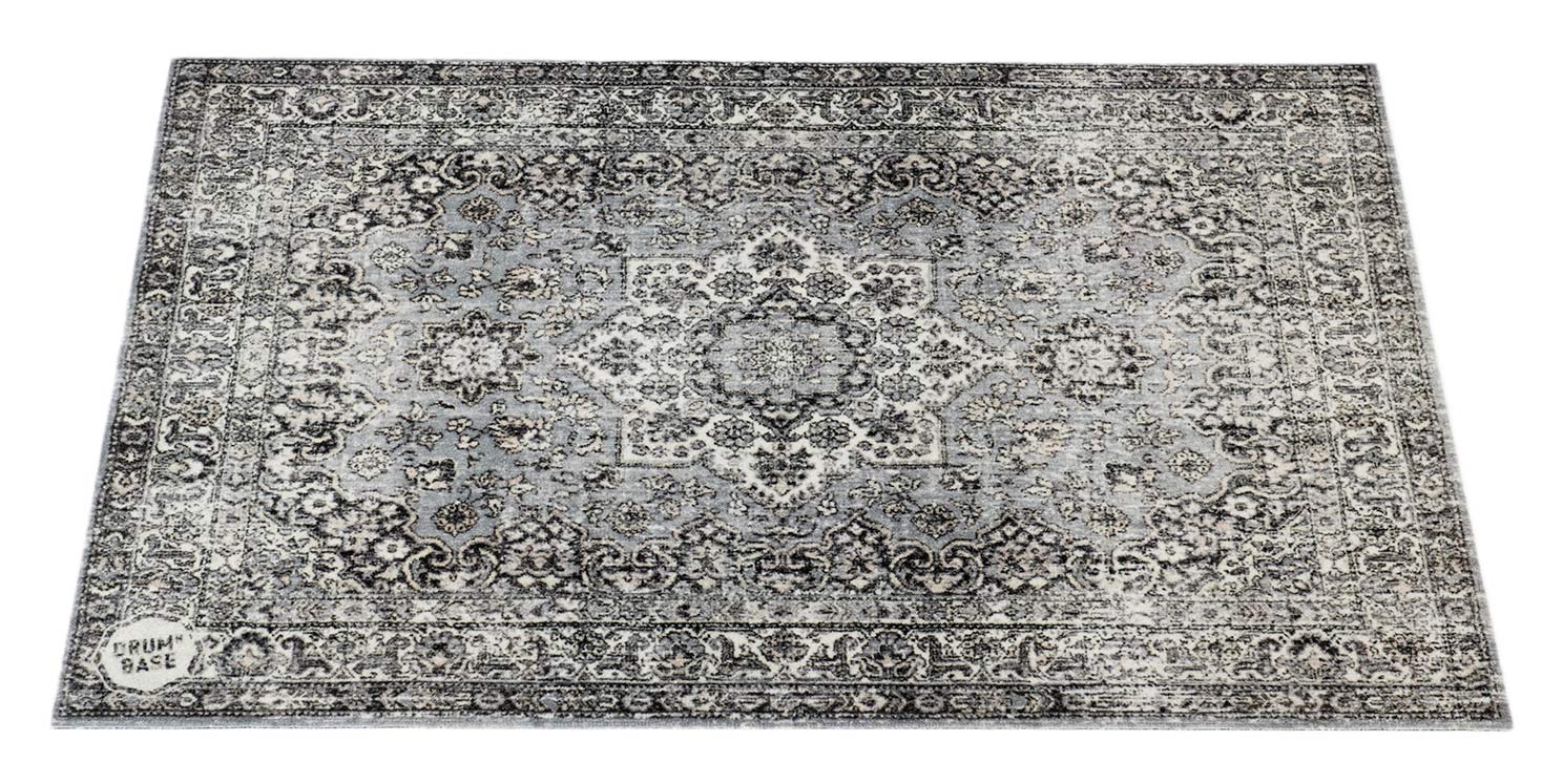 DRUM N BASE TAPIS VINTAGE PERSIAN 1.30 X 0.90M ANTIDRAPANT - GREY