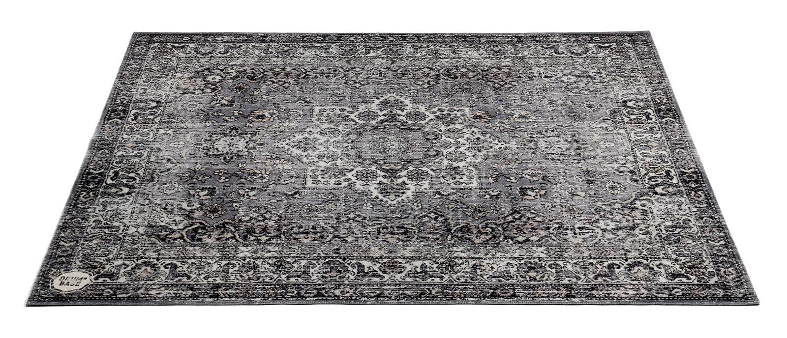 DRUM N BASE TAPIS VINTAGE PERSIAN 1.85 X 1.60M ANTIDRAPANT - GREY