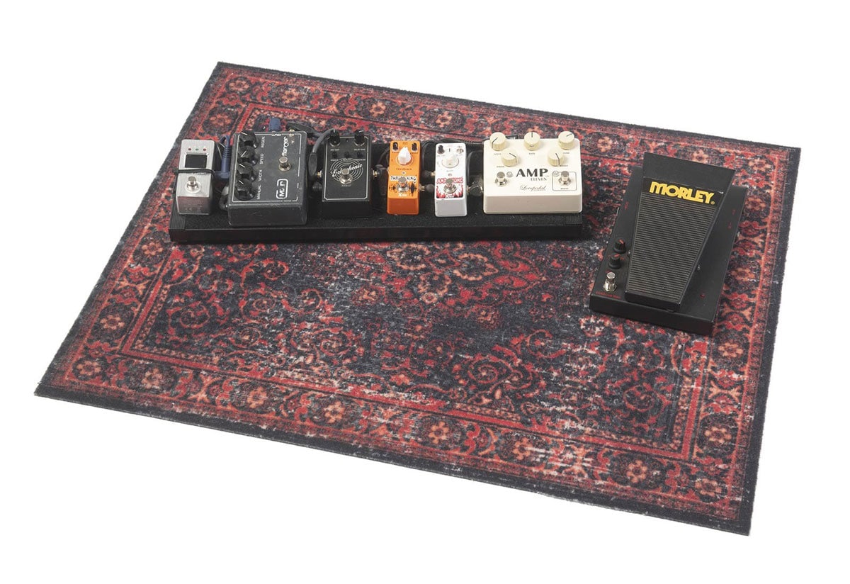 DRUM N BASE VPA-BLR TAPIS VINTAGE PERSIAN CLUB SERIES 80 X 60CM ANTIDERAPANT BLACK RED