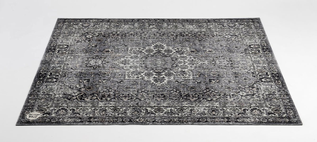 DRUM N BASE VPCLB-GRY TAPIS VINTAGE PERSIAN CLUB SERIES 1.63 X 1.42M ANTIDERAPANT GRAY