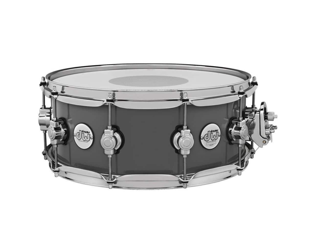 DW DRUM WORKSHOP DESIGN SERIES STEEL GRAY DDLG5514SSSG