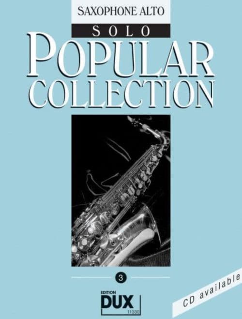 EDITION DUX POPULAR COLLECTION 3 - SAXOPHONE ALTO