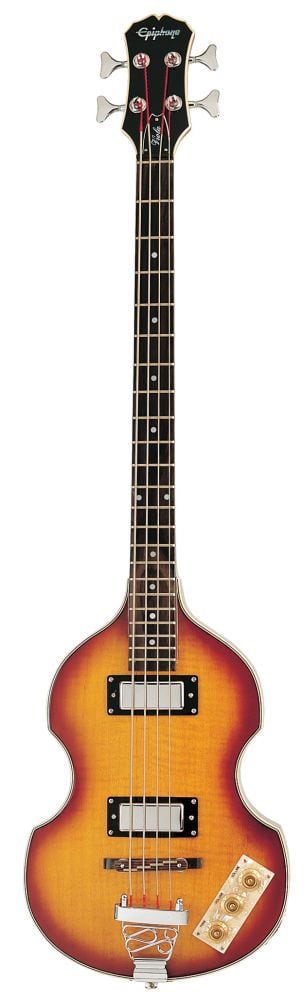 EPIPHONE VIOLA BASS VINTAGE SUNBURST OC - RECONDITIONNE