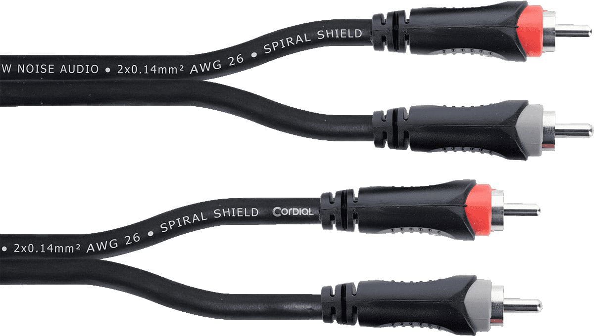 CORDIAL CBLE AUDIO DOUBLE RCA / RCA 1,5 M