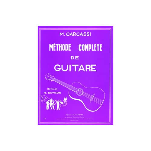 COMBRE CARCASSI - MÉTHODE COMPLÈTE DE GUITARE