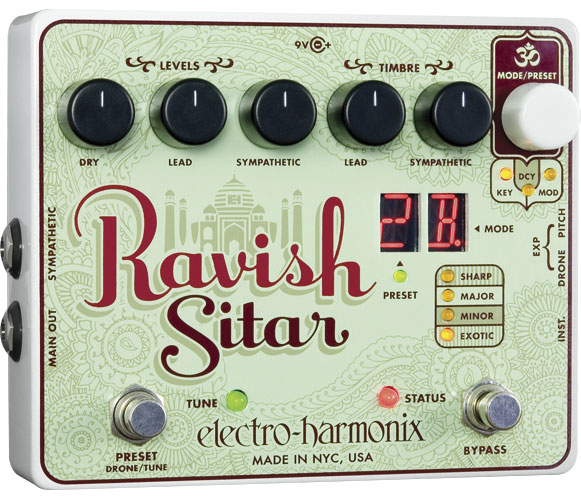 ELECTRO HARMONIX RAVISH SITAR