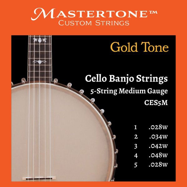 GOLD TONE NORMAL BANJO VIOLONCELLE 5 CORDES