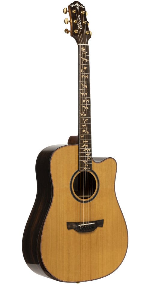 CRAFTER SÉRIE VL 28, DREADNOUGHT ÉLECTRO-ACOUSTIQUE VVS