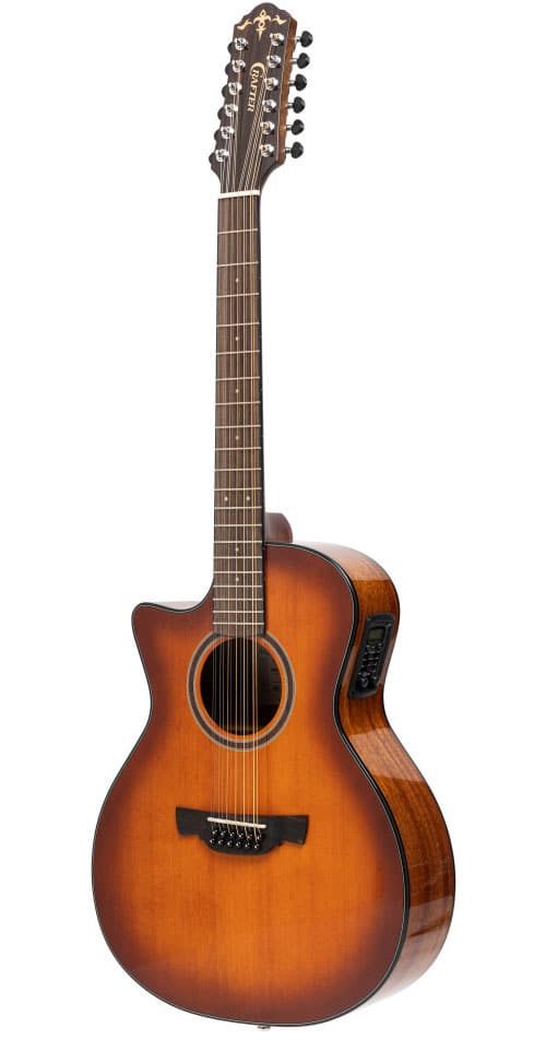 CRAFTER ABLE SÉRIE 630, GUITARE ÉLECTRO-ACOUSTIQUE 12 CORDES ORCHESTRA