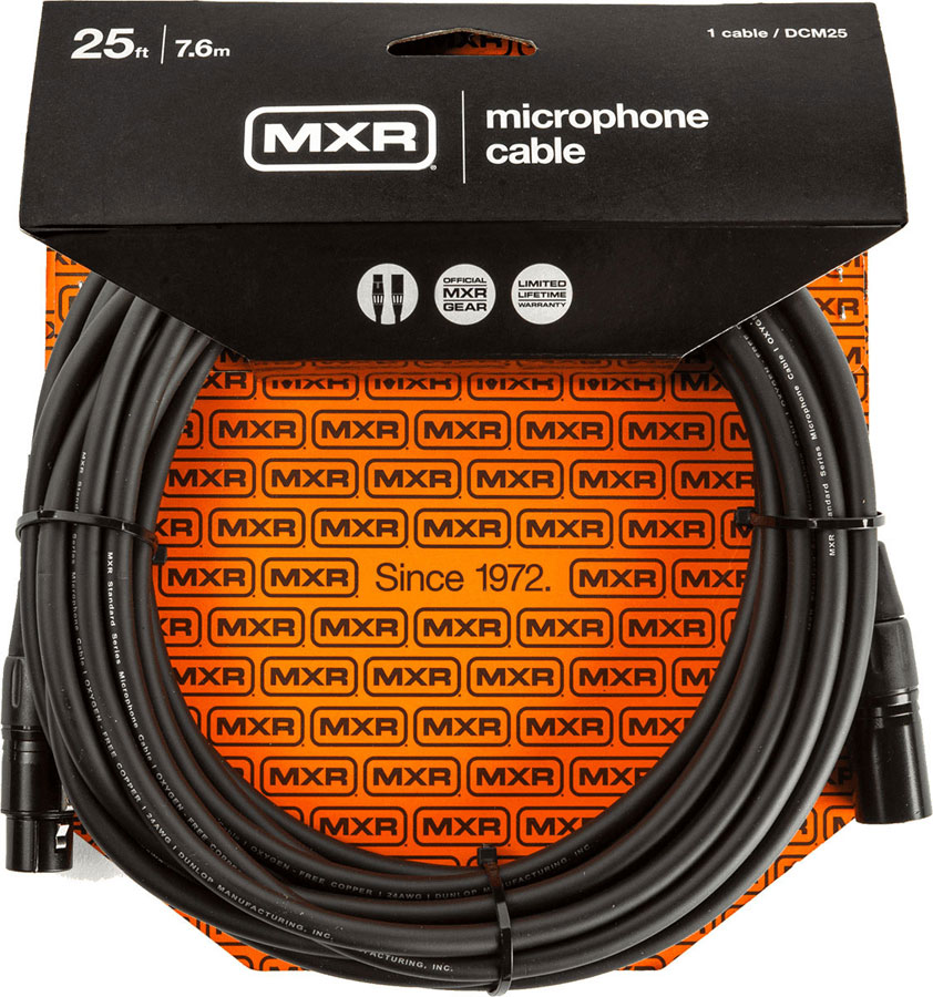 MXR CABLES XLR 7,6M