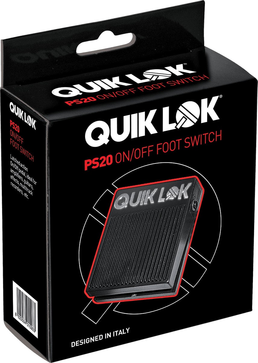 QUIKLOK PS20 PEDALE DE FOOTSWITCH