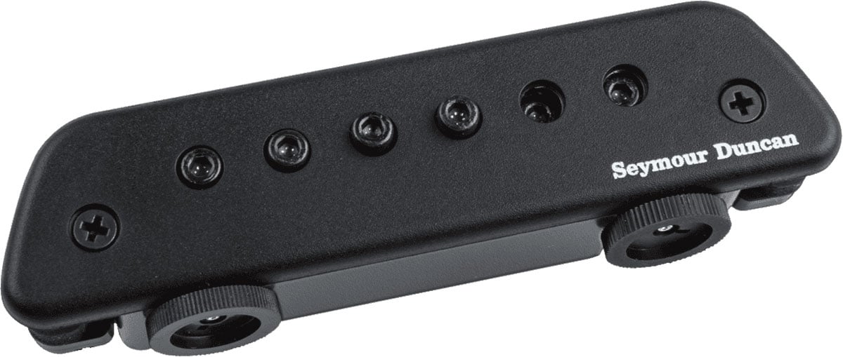 SEYMOUR DUNCAN MICRO ROSACE MAG MIC ACTIF, NOIR