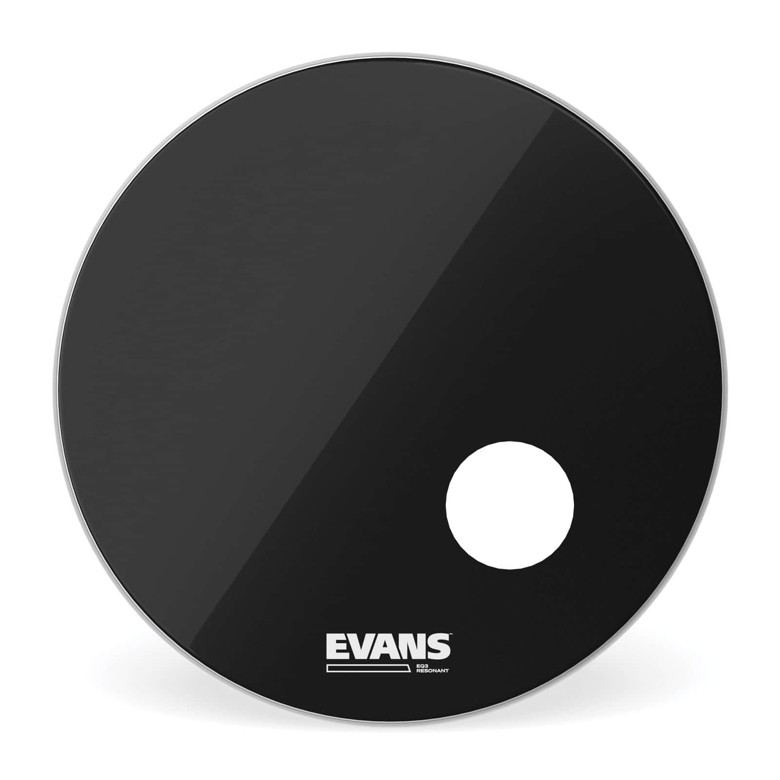 EVANS BD22RB - PEAU DE RESONNANCE EQ3 - NOIRE 22