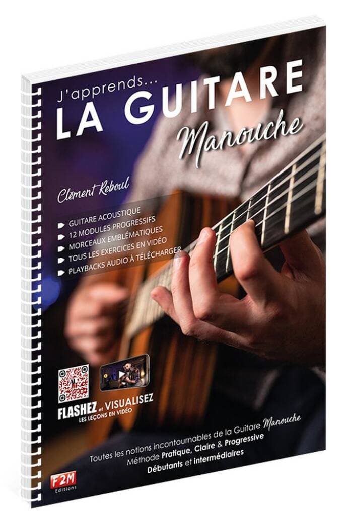 F2M EDITIONS REBOUL CLEMENT - J'APPRENDS LA GUITARE MANOUCHE