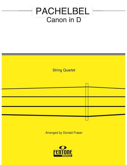 FENTONE MUSIC PACHELBEL J. - CANON IN D - QUATUOR CORDES