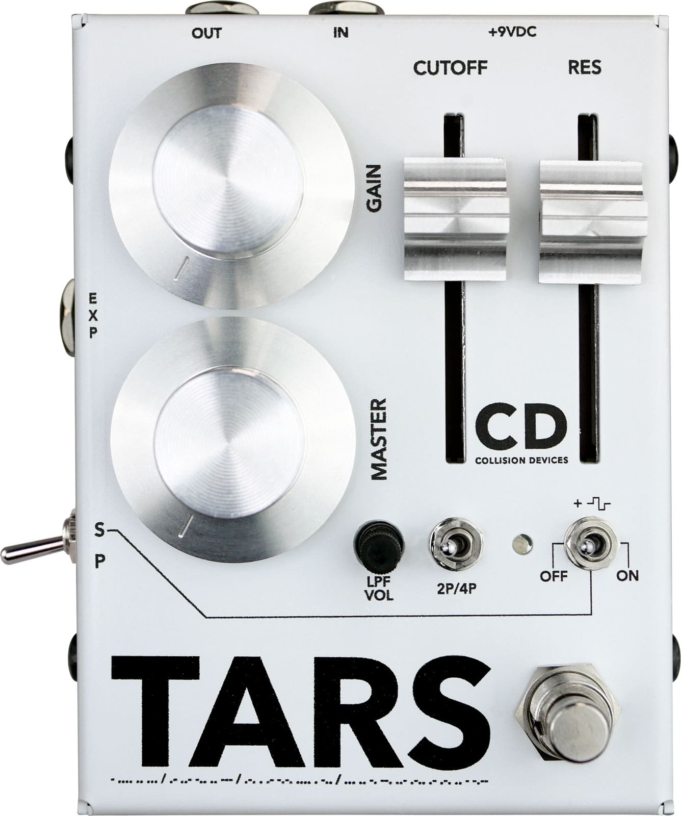 COLLISION DEVICES TARS SILVER ON WHITE