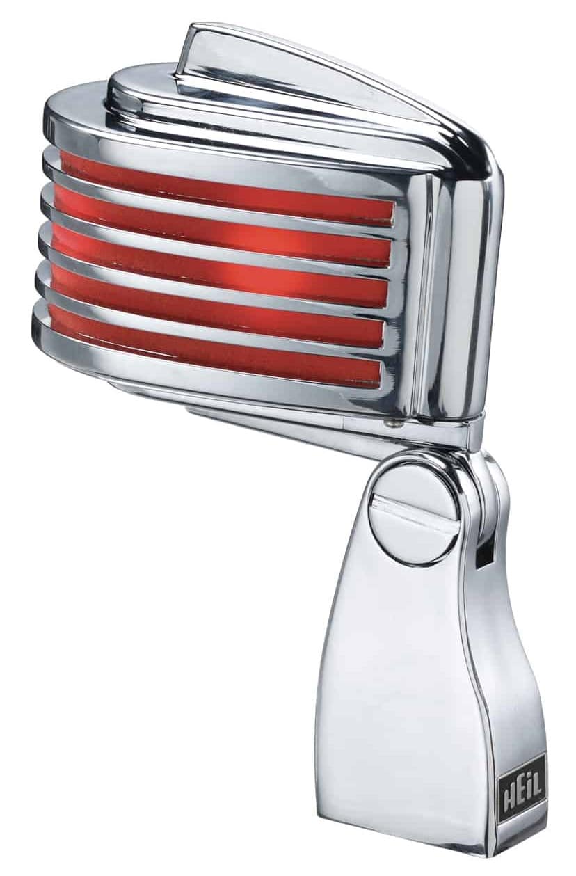 HEIL SOUND FIN CHROME RED