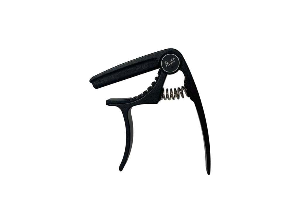 FLIGHT ALUMINIUM UKULELE CAPO - BLACK