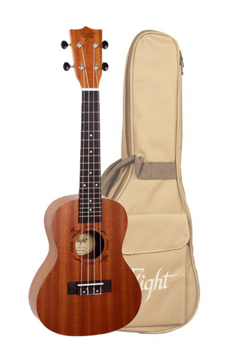 FLIGHT NUC310 CONCERT UKULELE - SAPELE (WITH BAG)