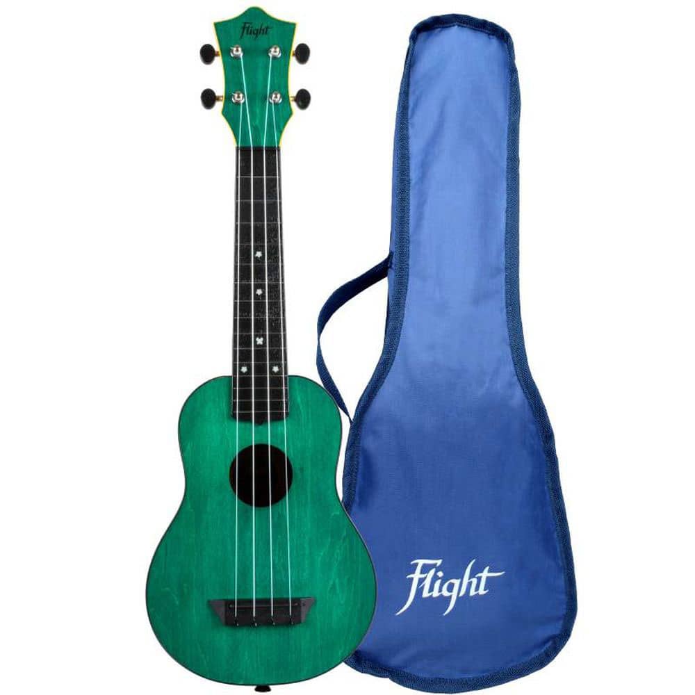 FLIGHT TUS35 TRAVEL UKULELE - GREEN