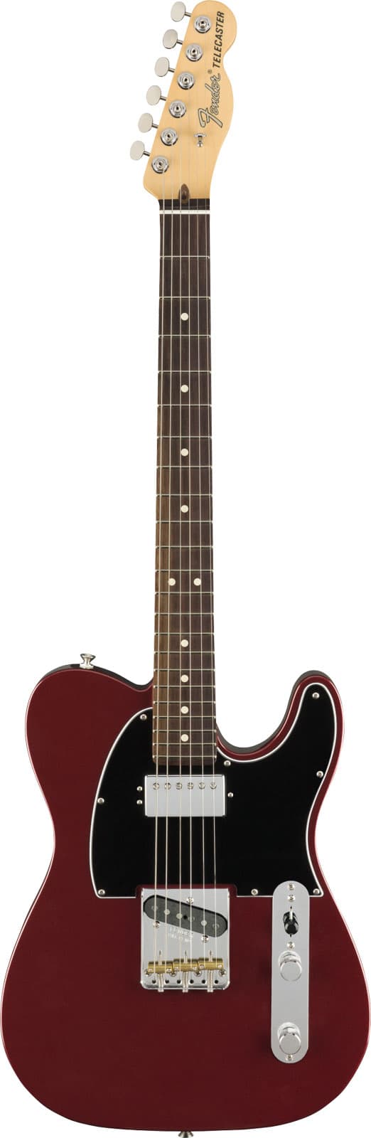 FENDER AMERICAN PERFORMER TELECASTER WITH HUMBUCKING RW, AUBERGINE