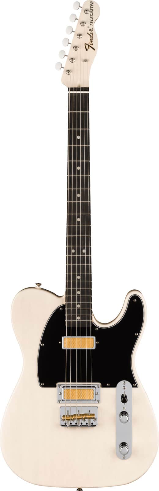 FENDER MEXICAN GOLD FOIL TELECASTER EBO WHITE BLONDE