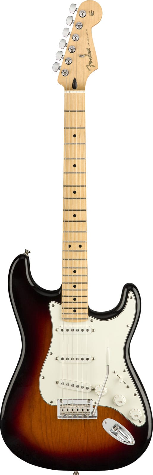 FENDER MEXICAN PLAYER STRATOCASTER MN, 3-COLOR SUNBURST