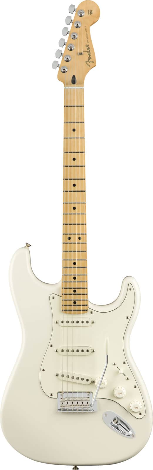 FENDER PLAYER STRATOCASTER MN, POLAR WHITE