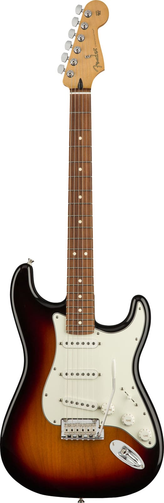 FENDER MEXICAN PLAYER STRATOCASTER PF, 3-COLOR SUNBURST