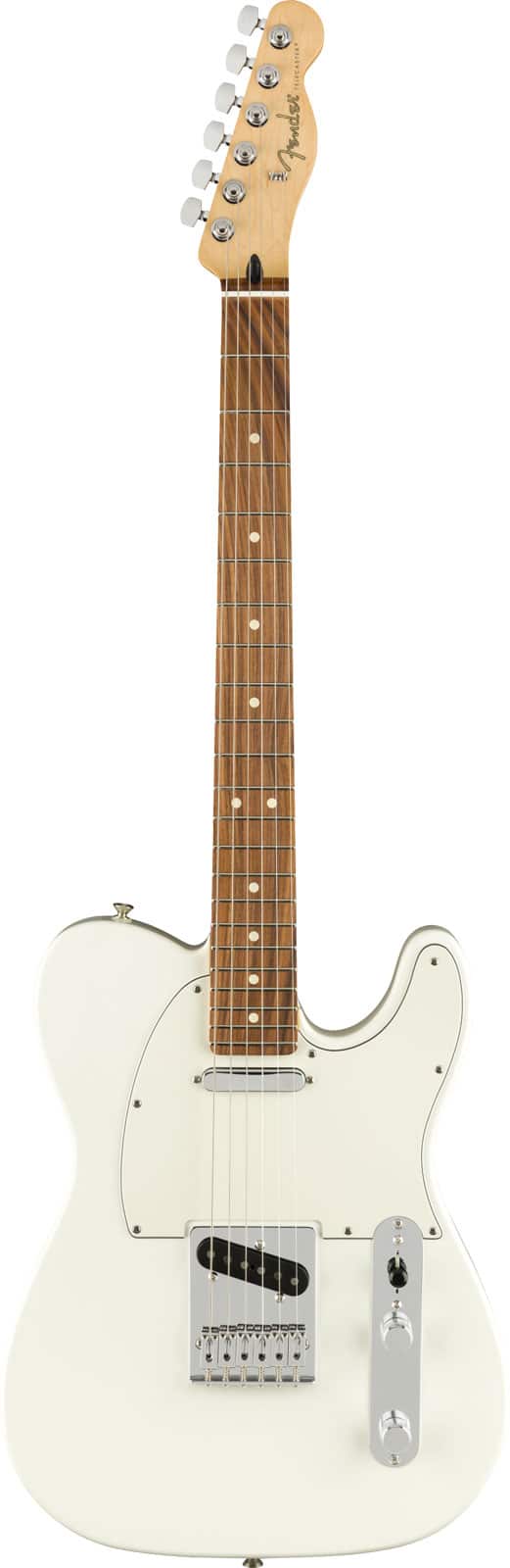 FENDER MEXICAN PLAYER TELECASTER PF, POLAR WHITE