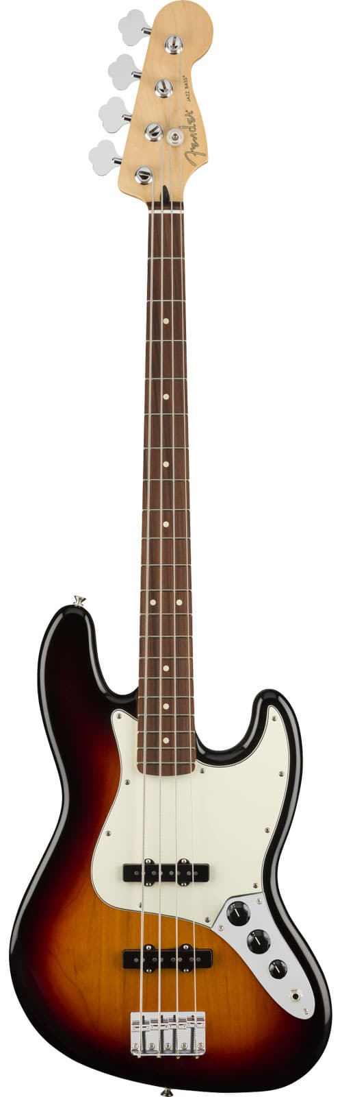 FENDER MEXICAN PLAYER JAZZ BASS PF, 3-COLOR SUNBURST