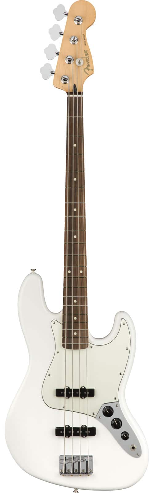 FENDER MEXICAN PLAYER JAZZ BASS PF, POLAR WHITE