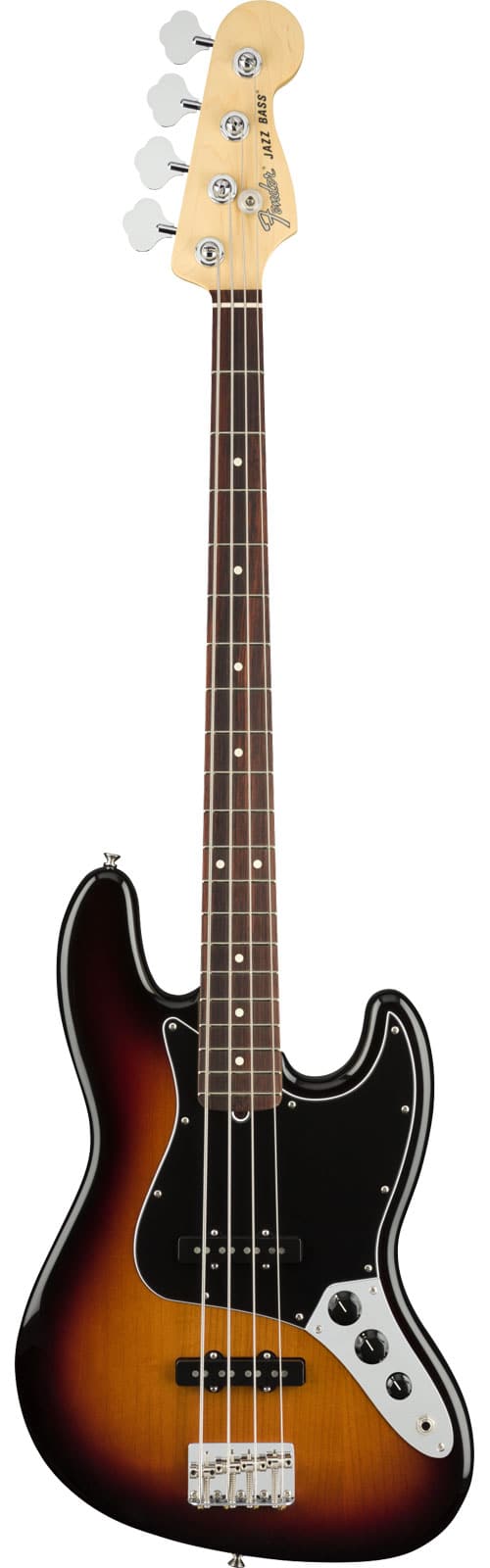 FENDER AMERICAN PERFORMER JAZZ BASS RW, 3-COLOR SUNBURST