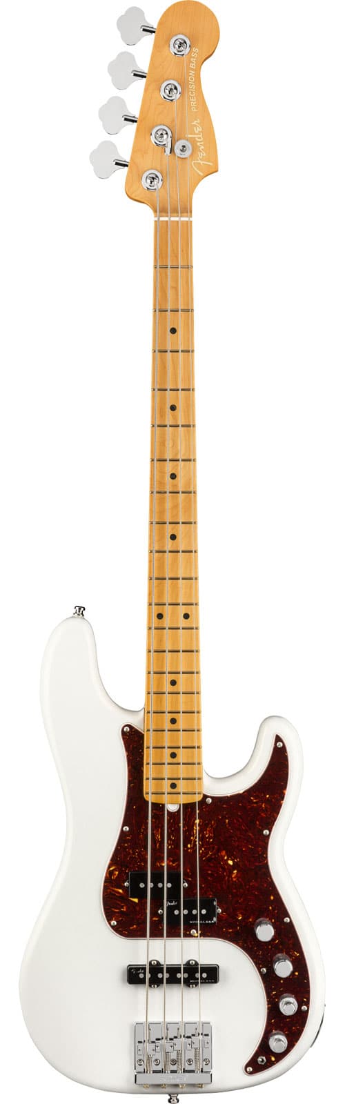 FENDER AMERICAN ULTRA PRECISION BASS MN, ARCTIC PEARL