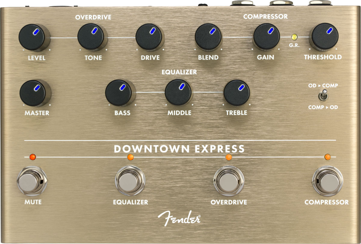 FENDER DOWNTOWN EXPRESS BASS MULTI EFFECT PEDAL