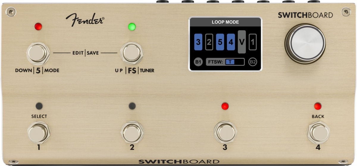 FENDER SWITCHBOARD EFFECTS OPERATOR