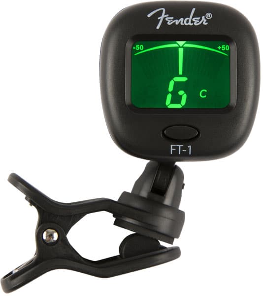 FENDER FENDER FT-1 PRO CLIP-ON TUNER, BLACK