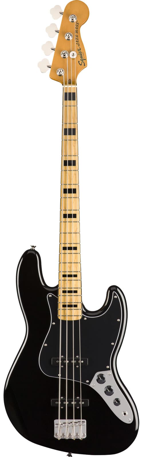 SQUIER CLASSIC VIBE '70S JAZZ BASS MN, BLACK - STOCK-B