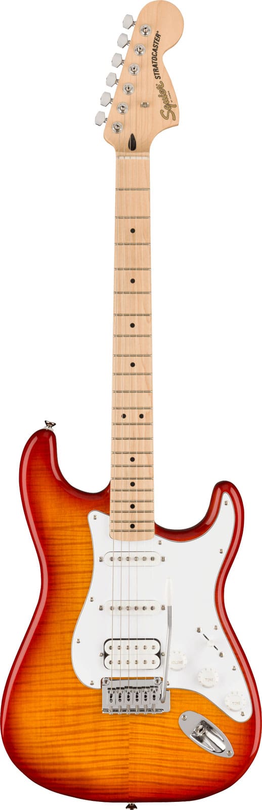 SQUIER STRATOCASTER HSS FMT AFFINITY MN SIENNA SUNBURST