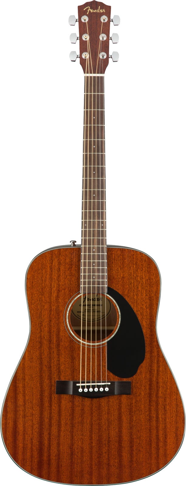 FENDER CD-60S DREADNOUGHT WLNT ALL-MAHOGANY