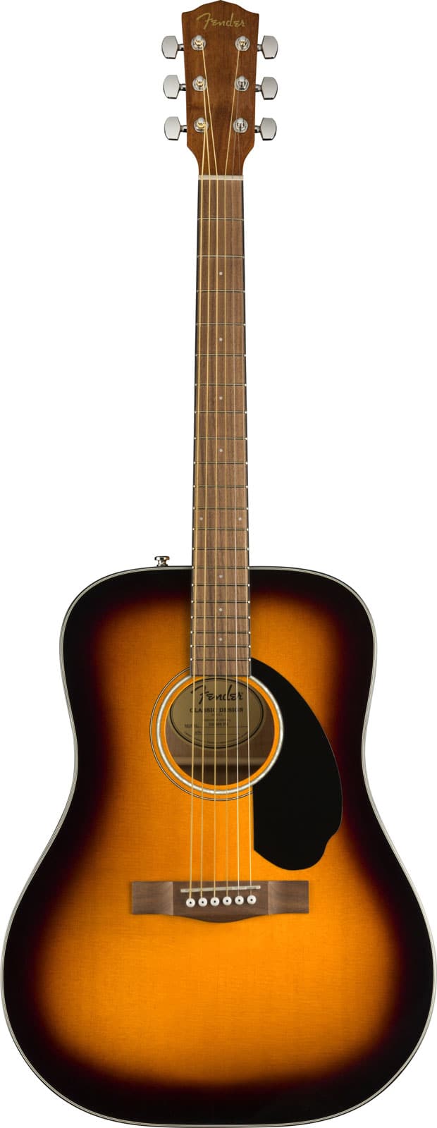 FENDER FSR CD-60S DREADNOUGHT WALNUT EXOTIC FLAME MN