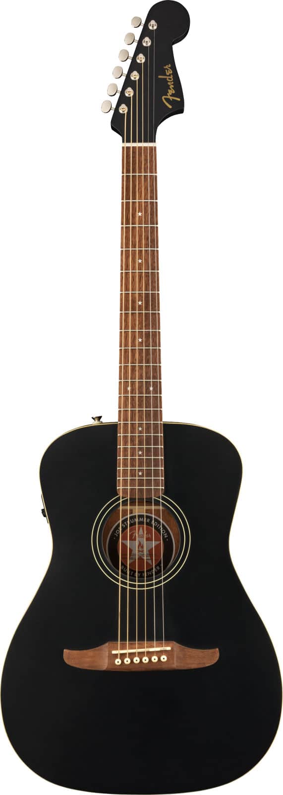 FENDER JOE STRUMMER CAMPFIRE WLNT, MATTE BLACK