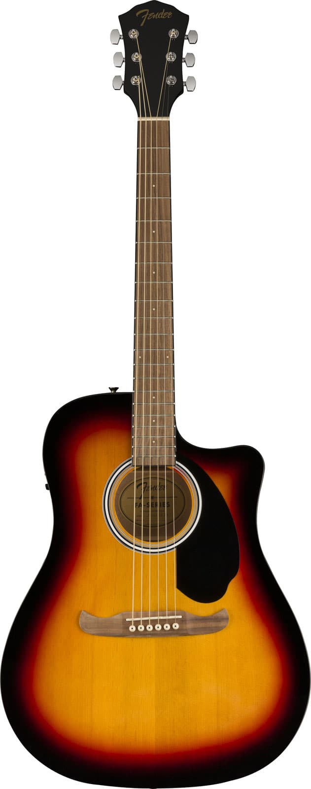 FENDER FA-125CE DREADNOUGHT WLNT, SUNBURST