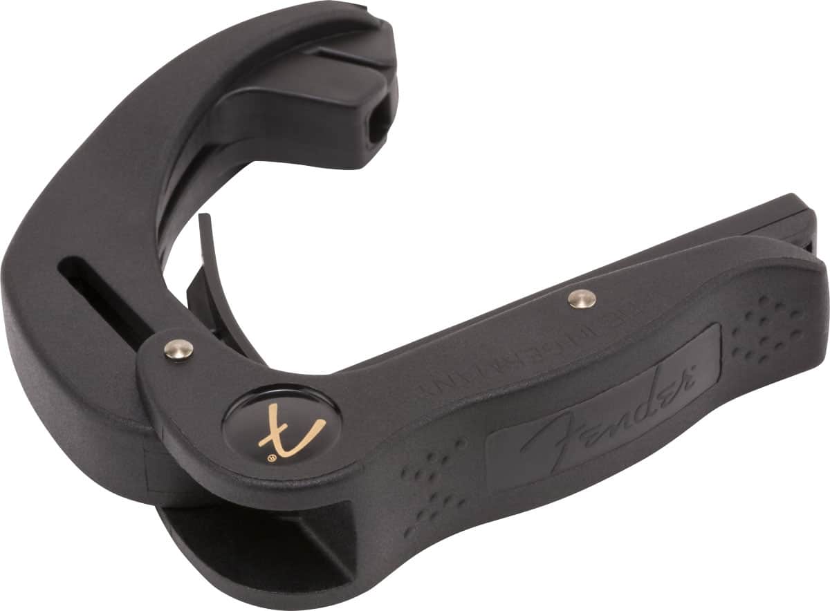 FENDER FENDER SMART CAPO - FINGERSTYLE, BLACK